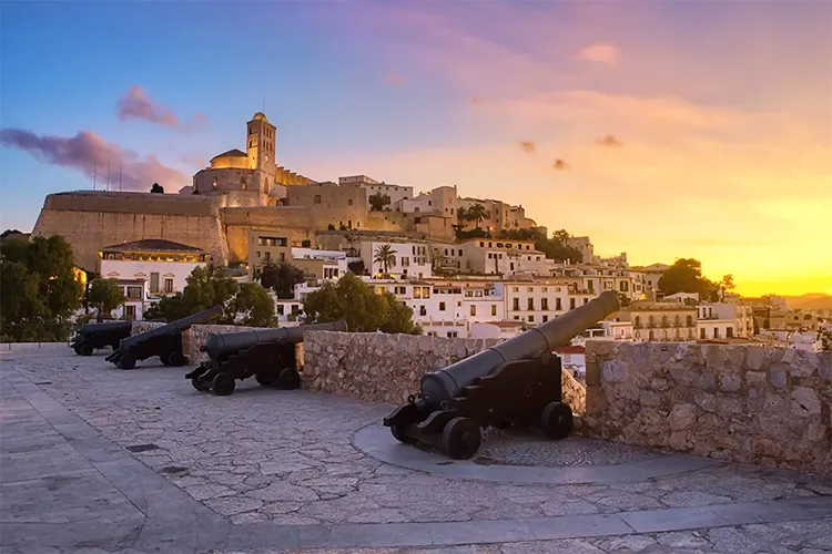 Ibiza Old Town driven tour Dalt Vila