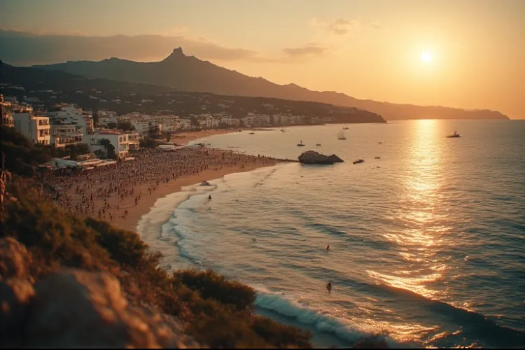 East coast Ibiza fishing village