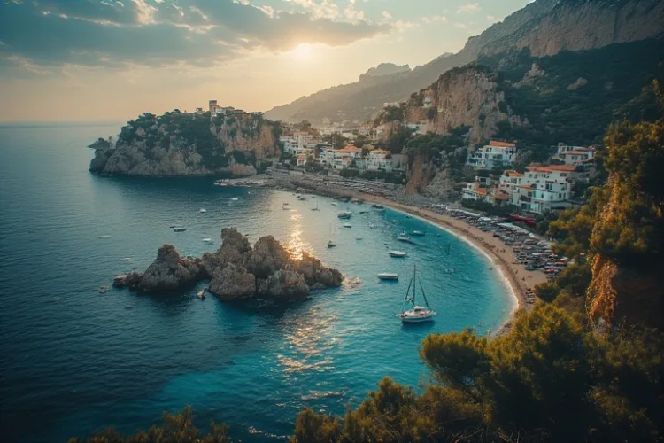 East coast Ibiza coves