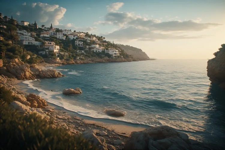 East coast of Ibiza waters