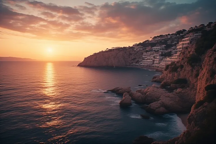 North coast Ibiza beach