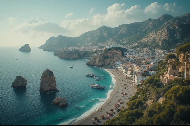 North coast Ibiza cliffs