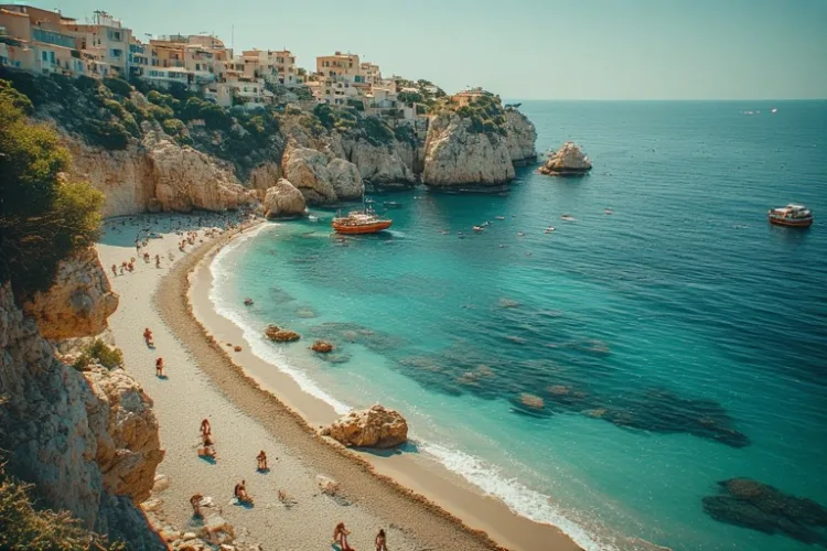 North coast Ibiza scenery