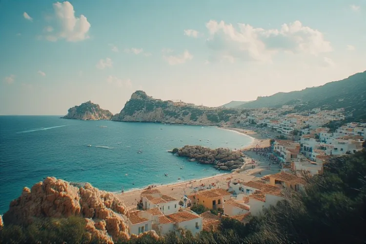 South coast Ibiza beach