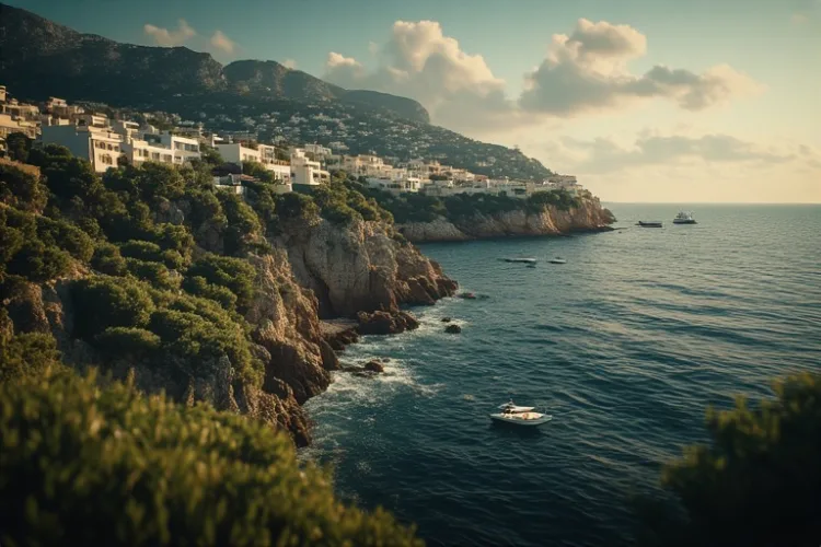 West coast Ibiza beach