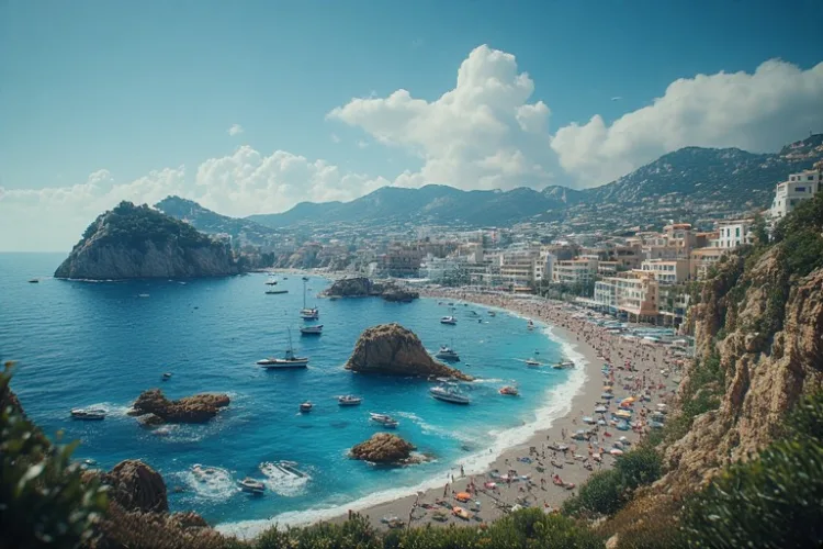 West coast Ibiza cliffs