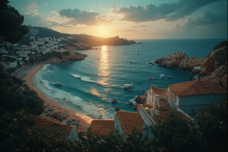 West coast Ibiza sunset