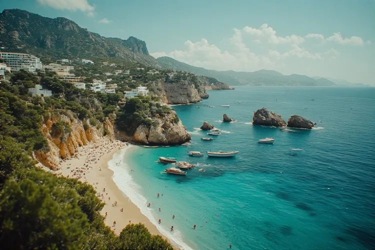 West coast of Ibiza views